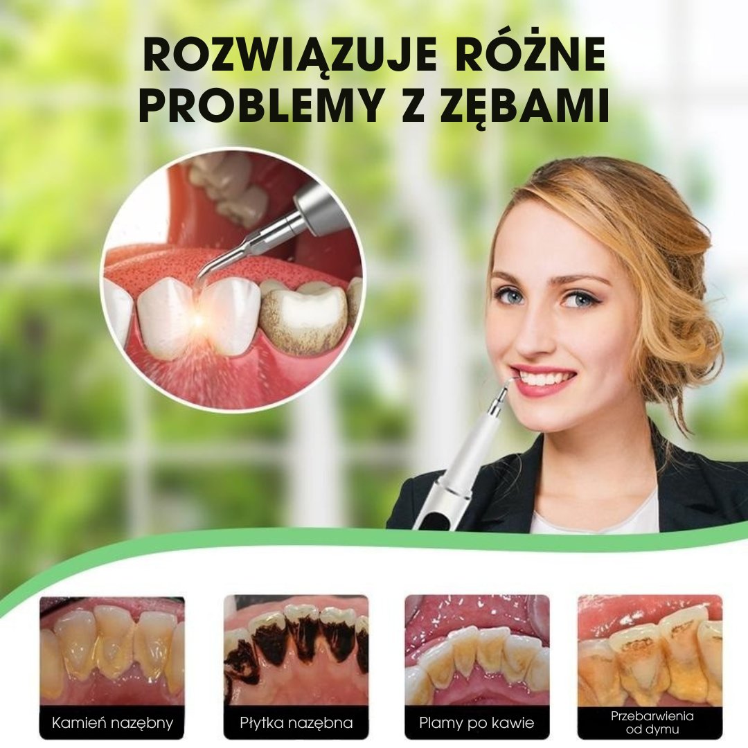 SonicSmile Pro® - Ultradźwiękowy czyścik do zębów