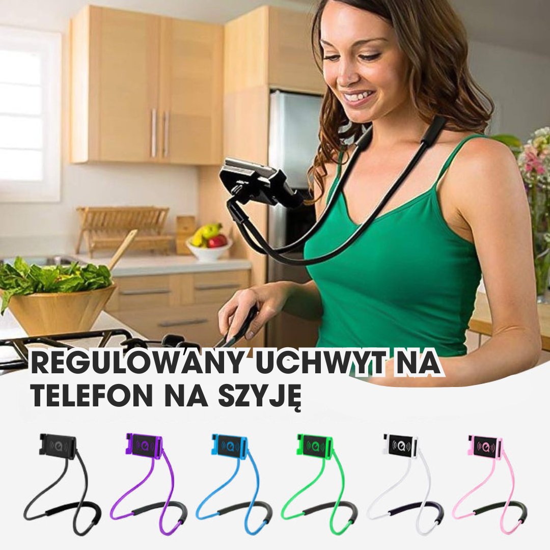 EasyView™ - Regulowany uchwyt na telefon na szyję