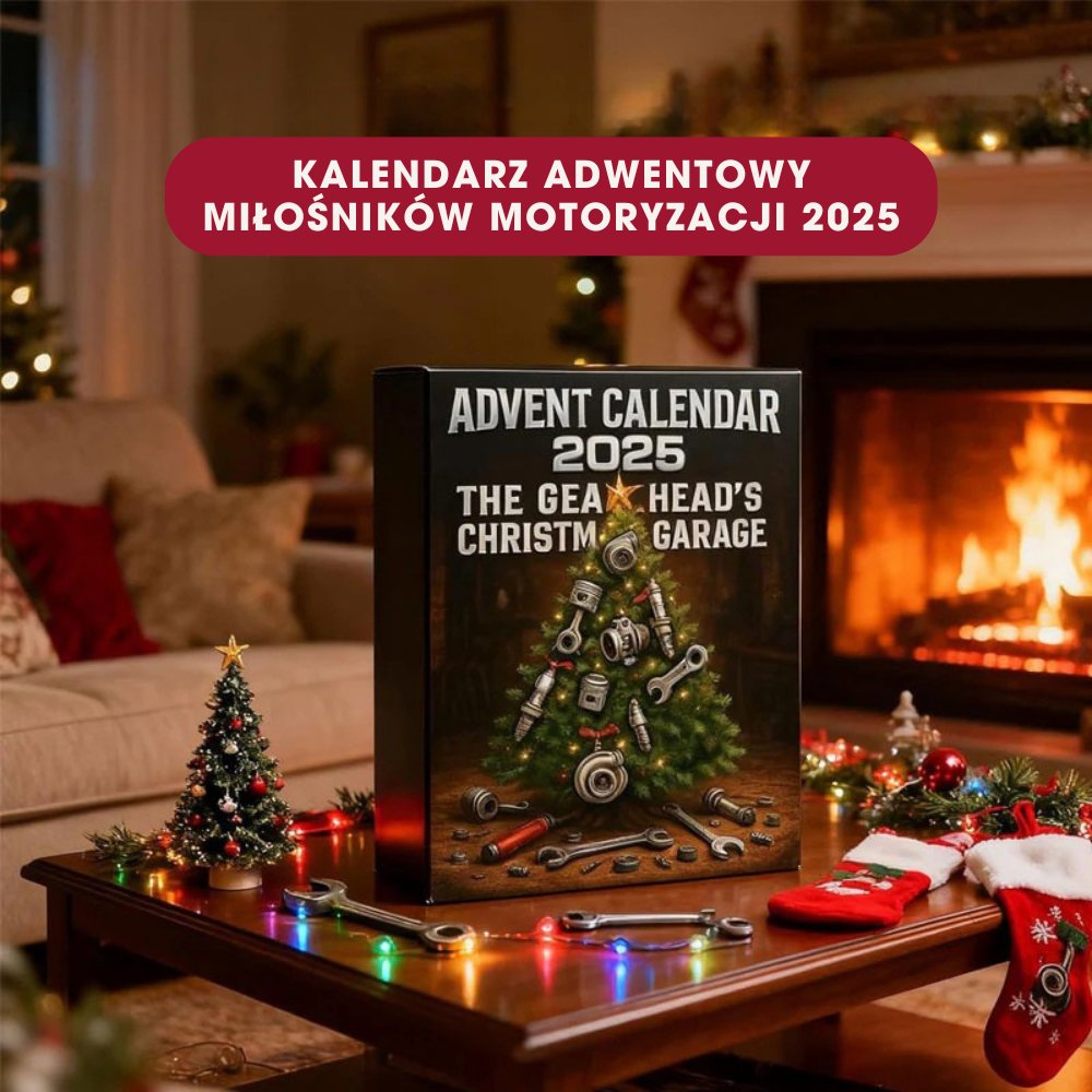 Kalendarz adwentowy miłośników motoryzacji 2025