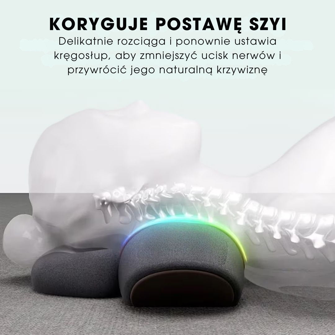 NeckFlow™ - 3-w-1 masażer szyi na migrenę