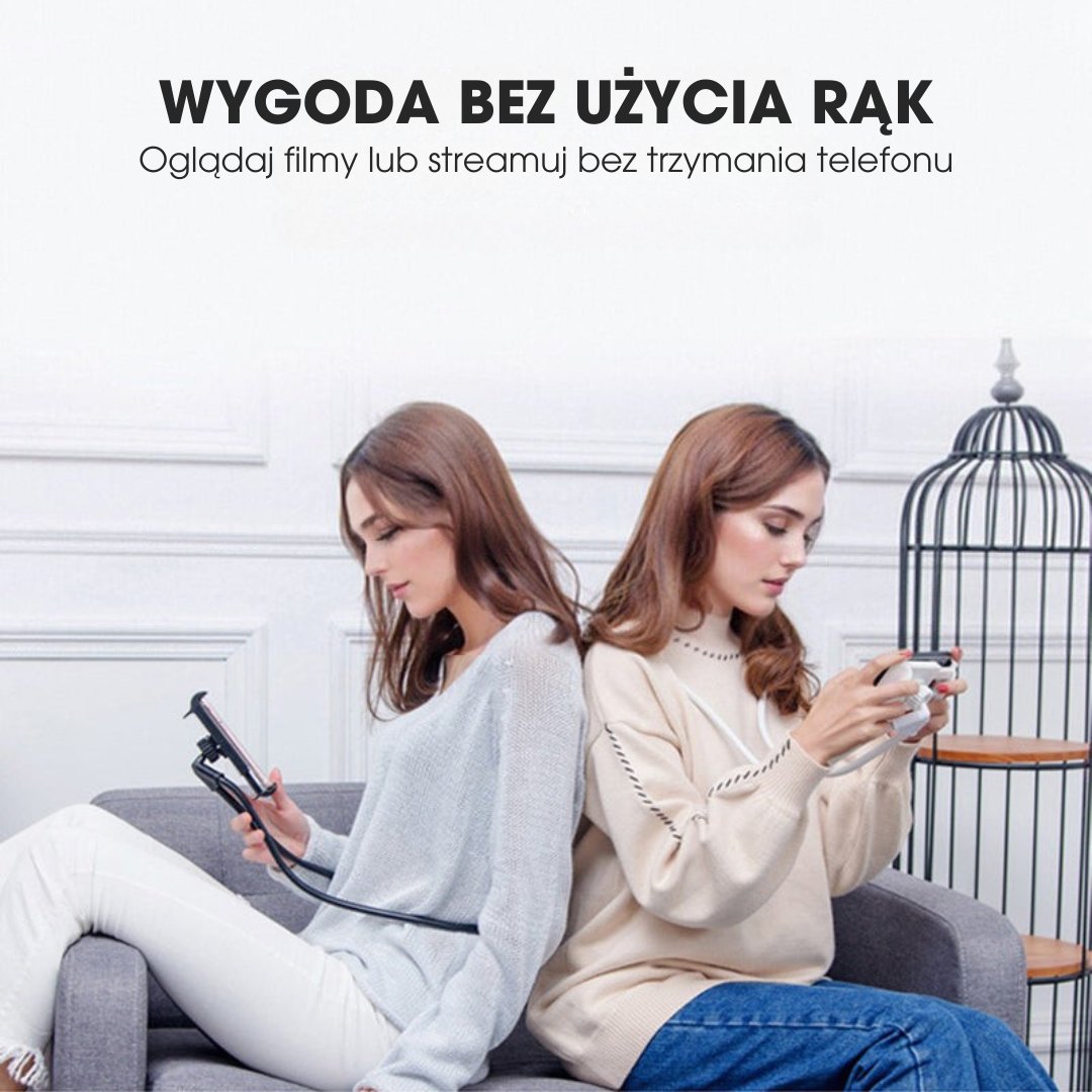 EasyView™ - Regulowany uchwyt na telefon na szyję