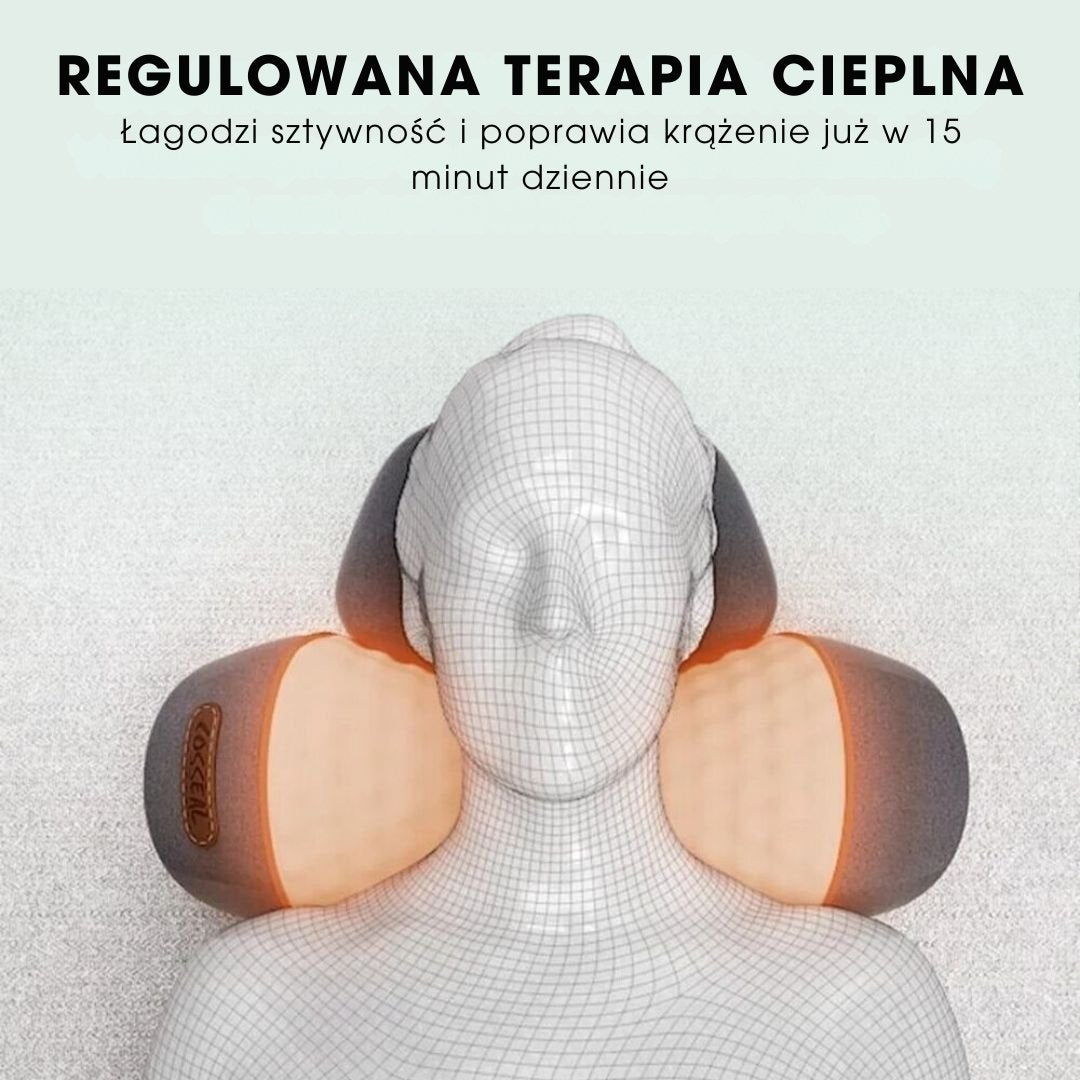 NeckFlow™ - 3-w-1 masażer szyi na migrenę