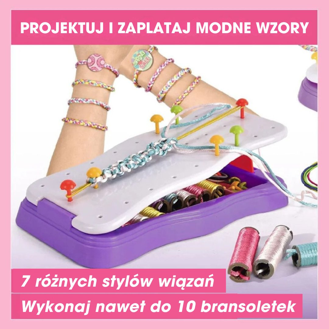 BraidKit™ - Najlepszy zestaw DIY do ręcznego plecenia