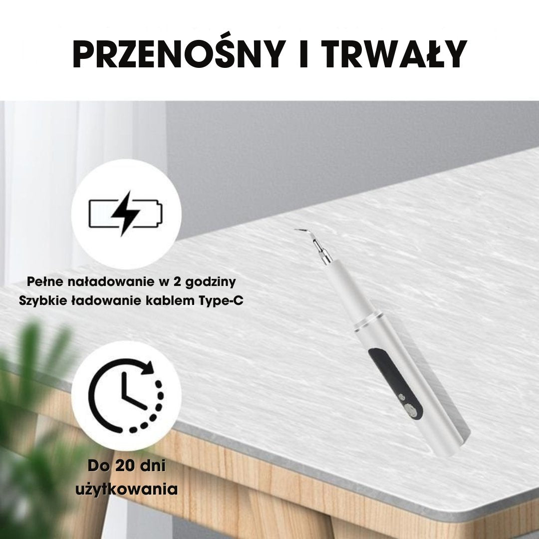 SonicSmile Pro® - Ultradźwiękowy czyścik do zębów