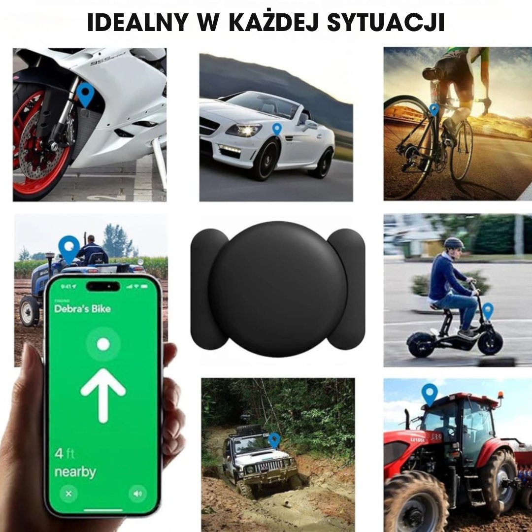 TrackMate™ - Magnetyczny tracker GPS
