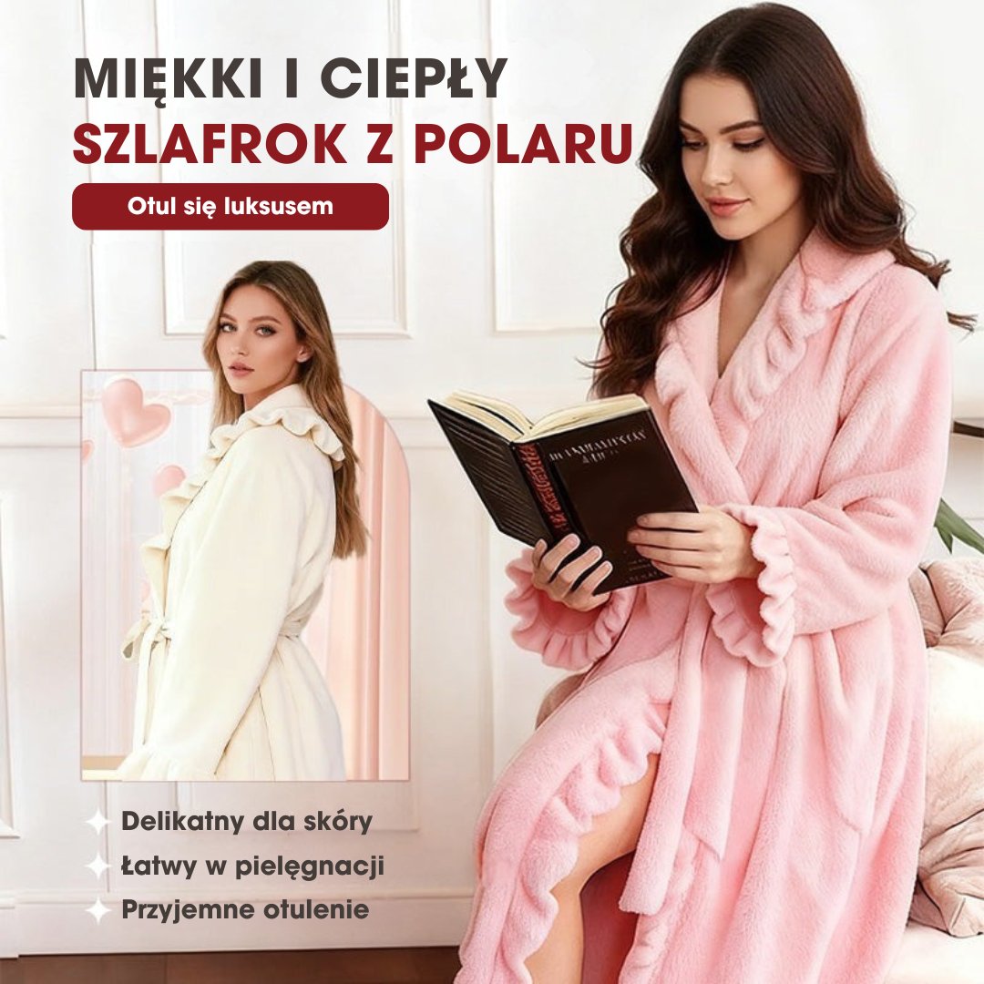 Luksusowy, ultramiękki szlafrok