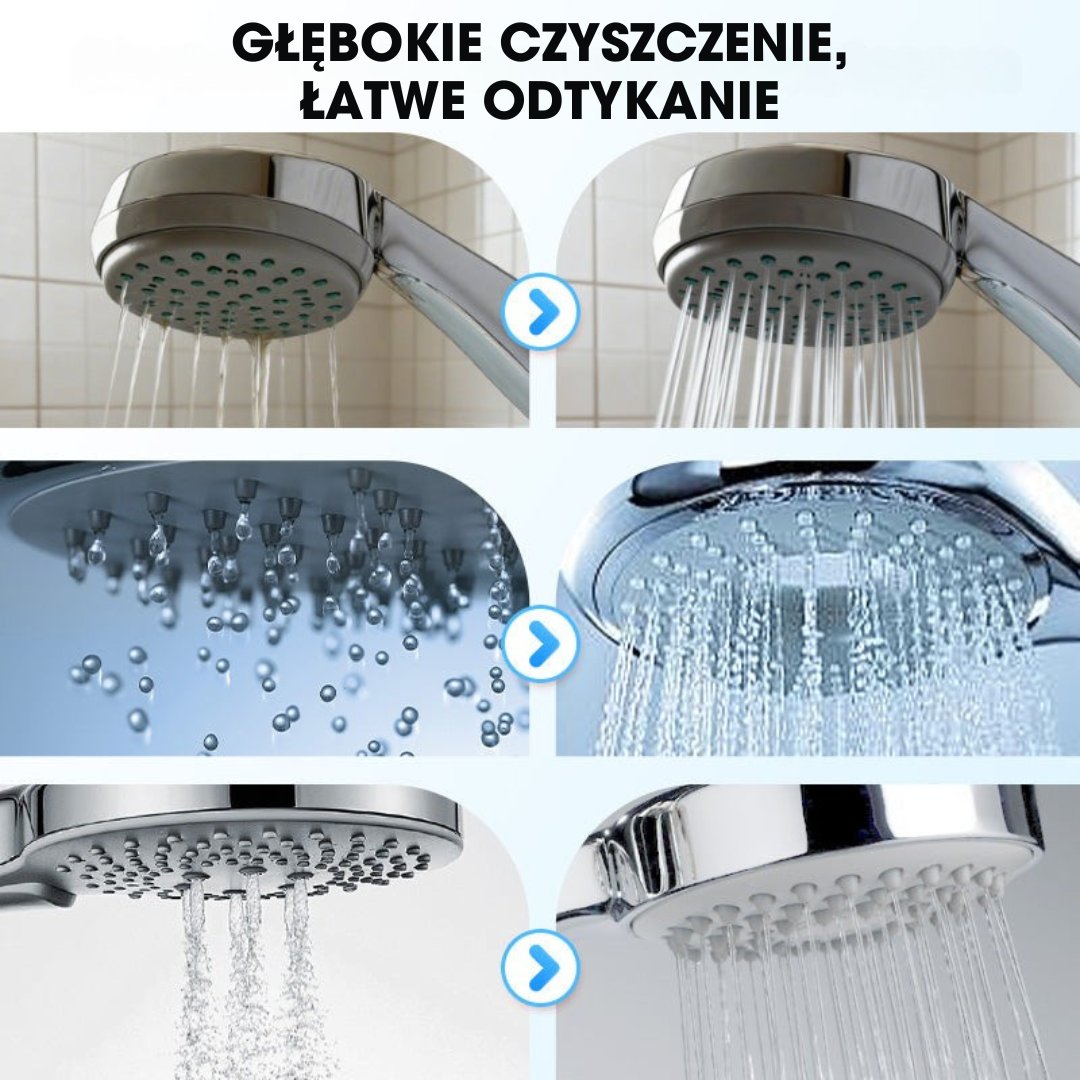FlowBrush™ - Szczoteczka do czyszczenia słuchawki prysznicowej