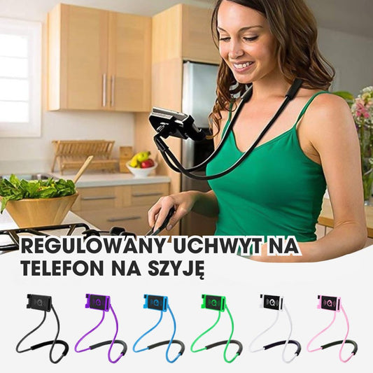 EasyView™ - Regulowany uchwyt na telefon na szyję