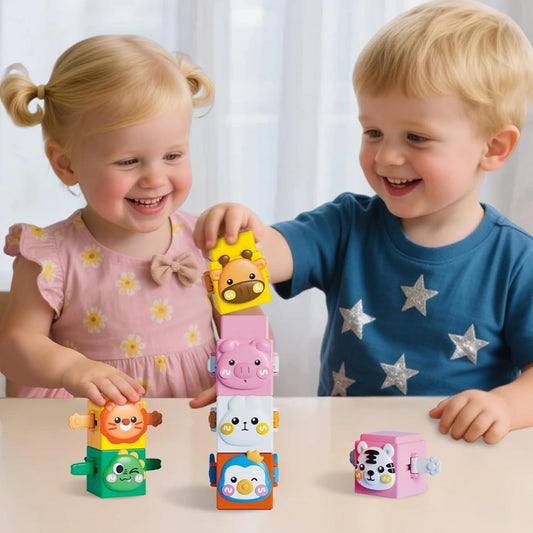 StackAnimals™ - Zwierzęca układanka do stawiania – zabawna i edukacyjna