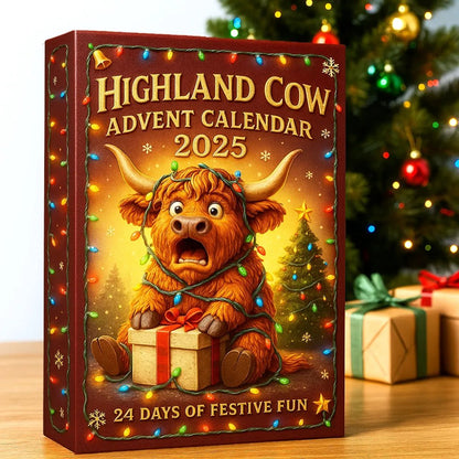 Kalendarz adwentowy Highland Cow 2025