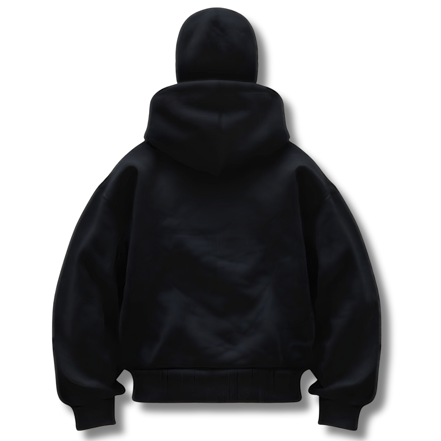 Anti-Social Hoodie - Bluza z kapturem, zamkiem i zintegrowaną maską – Unisex